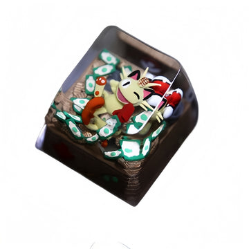 Meowth & Persian Pokémon Resin Artisan Keycaps | SA Profile