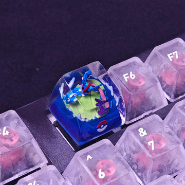 Greninja Pokémon Resin Artisan Keycap | Individuelle Mechanische Tastatur