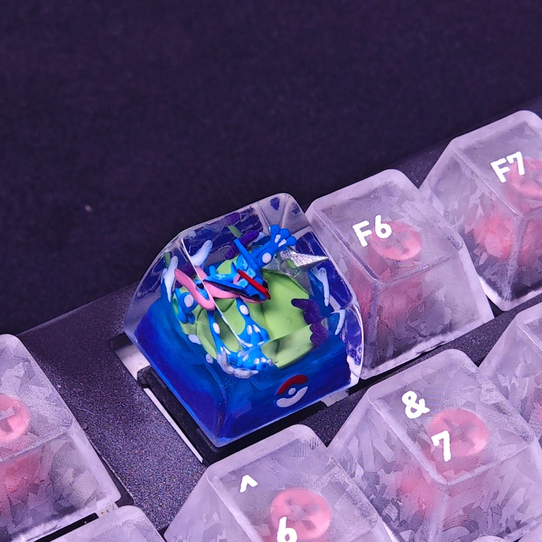 ゲッコウガ ポケモン レジン artisan キーキャップ | カスタムメカニカルキーボード