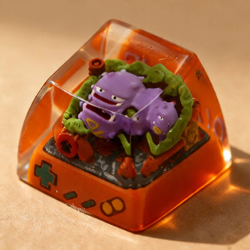 Koffing & Weezing Pokémon Resin Artisan Keycaps | SA Profile
