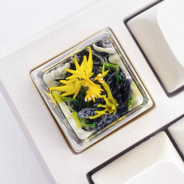 Articuno, Zapdos & Moltres Pokémon Resin Artisan Keycaps | SA Profile