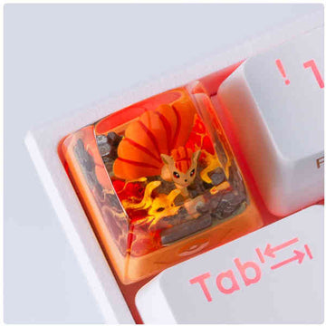 Vulpix & Ninetales Pokémon Resin Artisan Keycaps | SA Profile