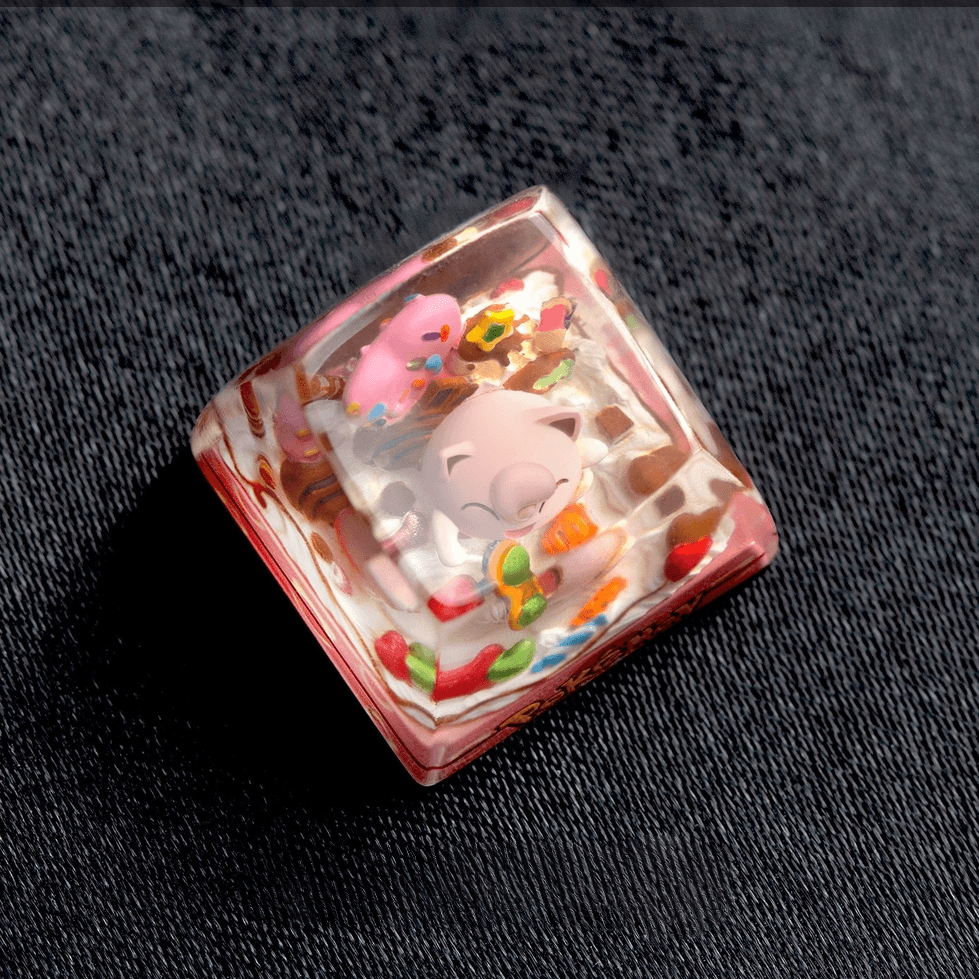 プリン ポケモン アーティザン キーキャップ: レジン製 Cherry MX メカニカル キーボード