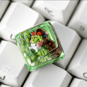 Shaymin Pokémon Resin Artisan Keycap | SA Profile