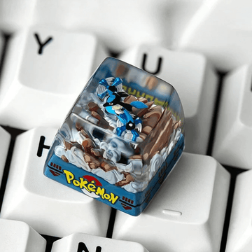 Lucario Pokémon Resin Artisan Keycap | SA Profile
